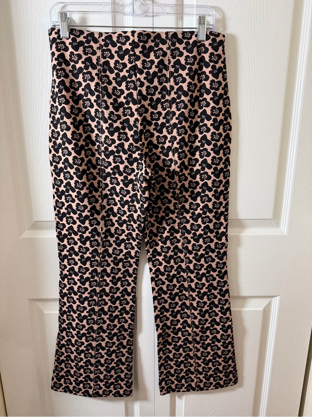 Anthropologie Maeve The Margot Kick-Flare Cropped Trousers Medium - Picture 3 of 7